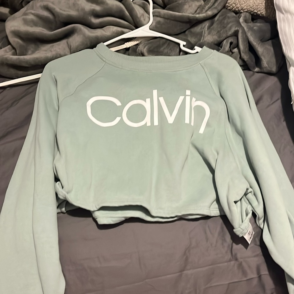 Calvin Klein cropped sweatshirt